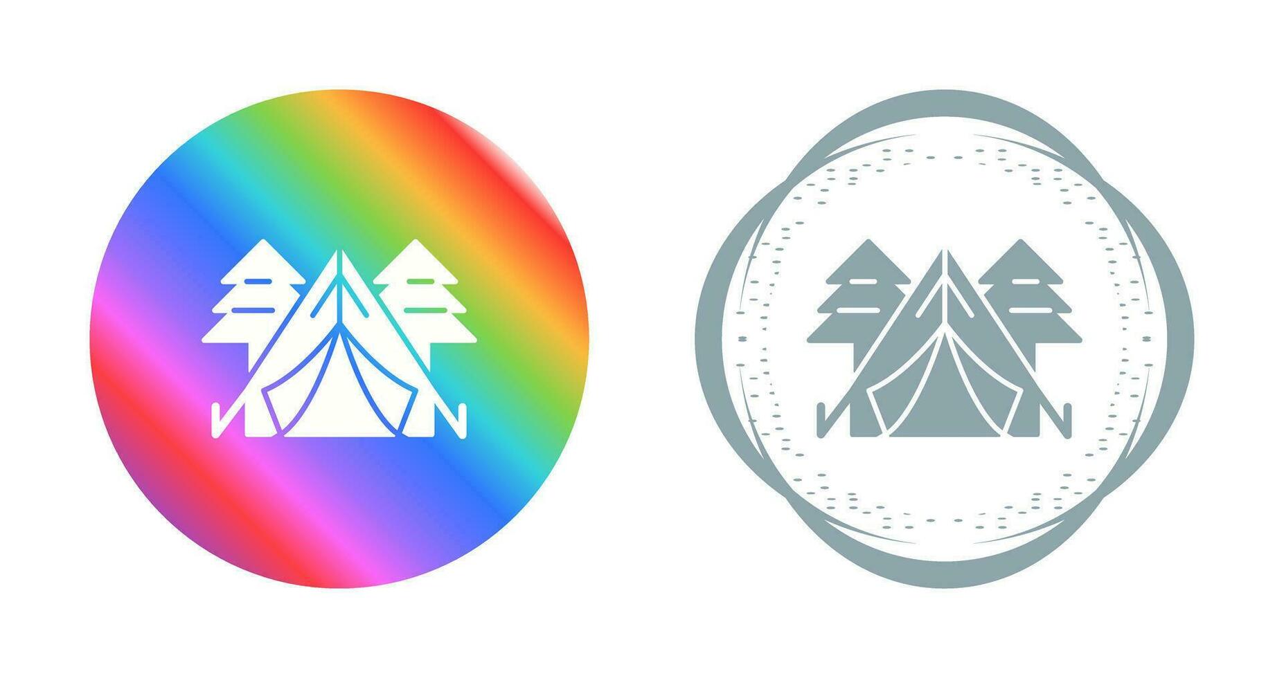 Tent Vector Icon