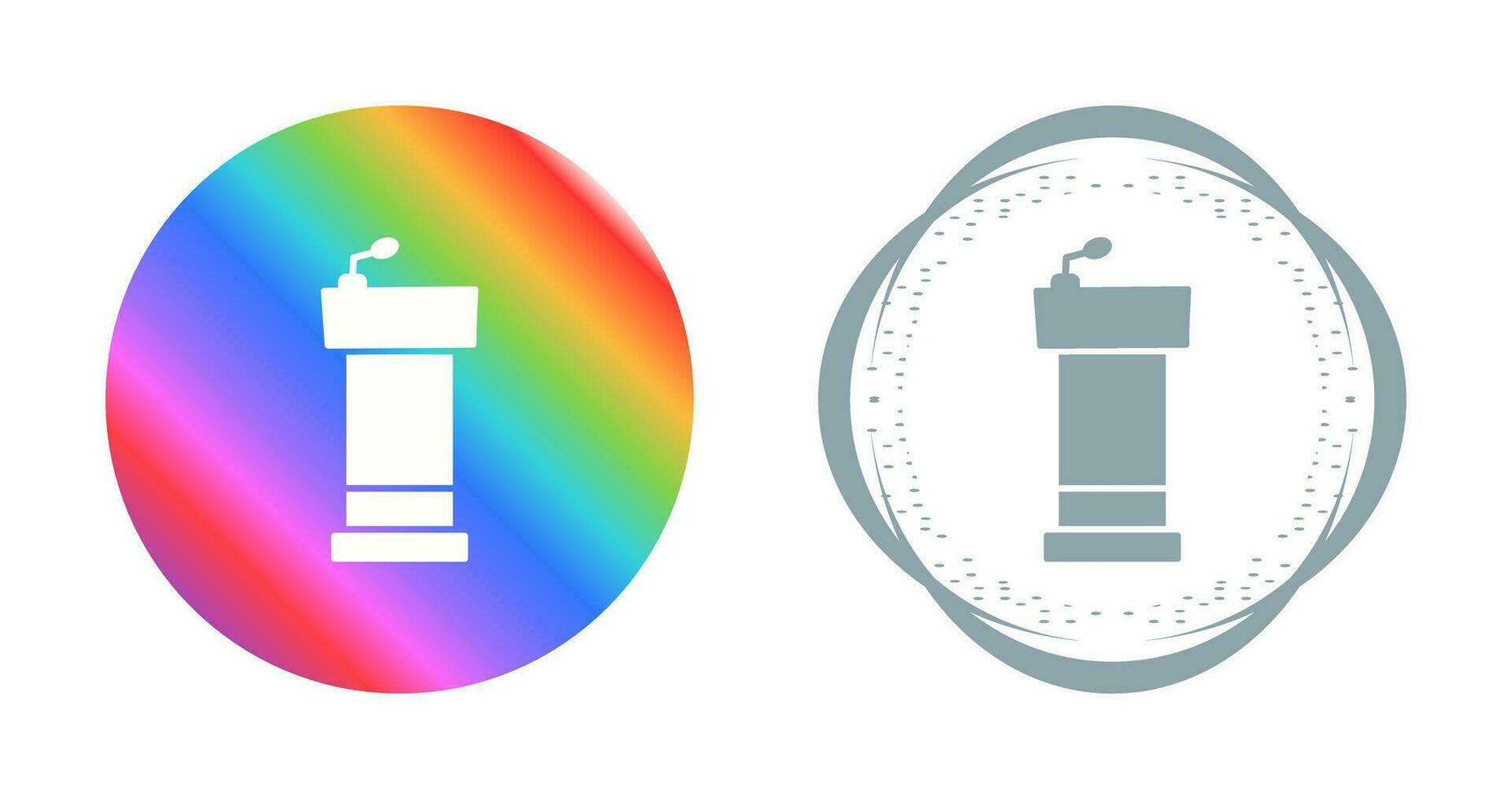 Podium Vector Icon