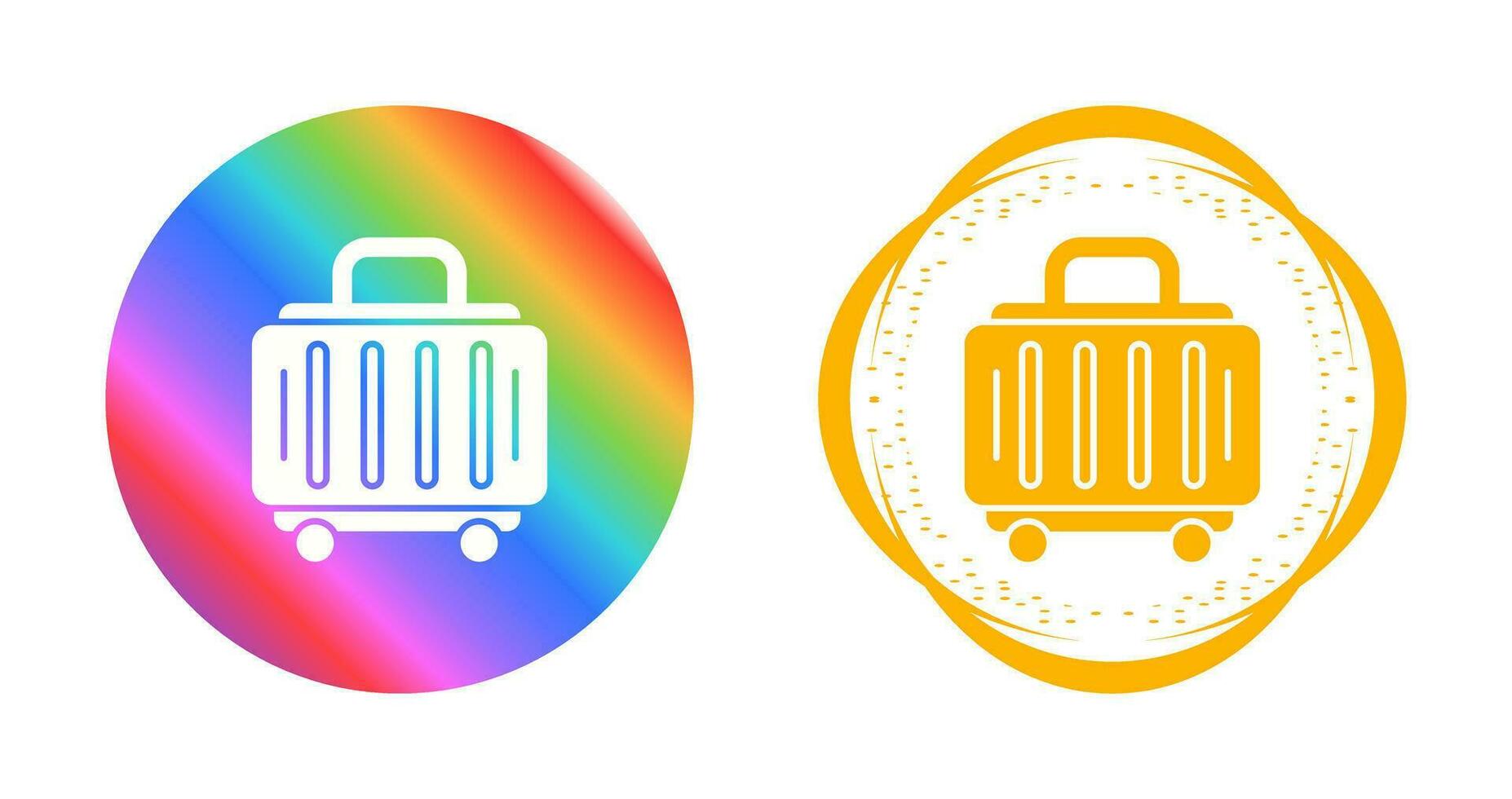 Baggage Vector Icon