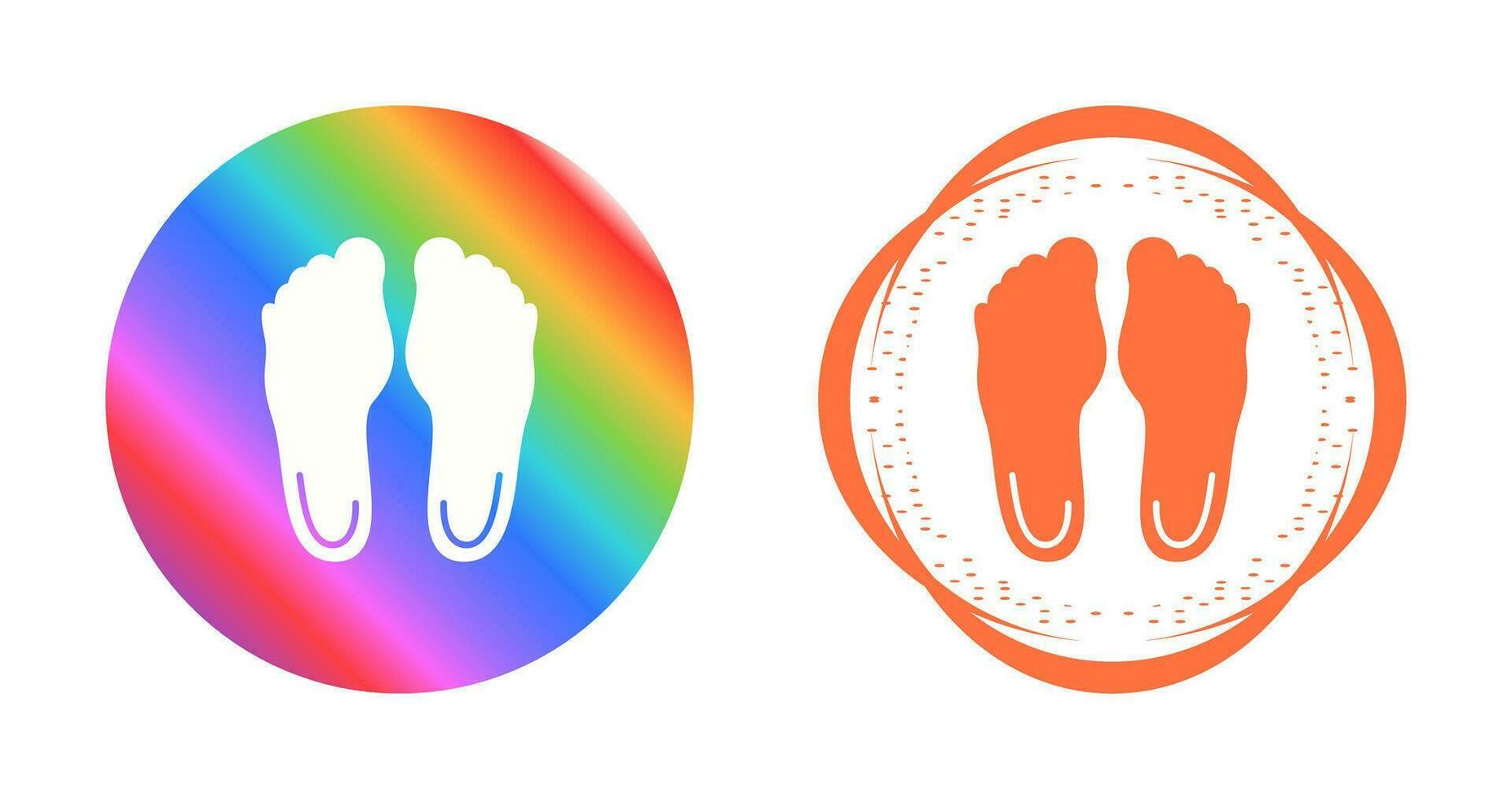 Feet Vector Icon
