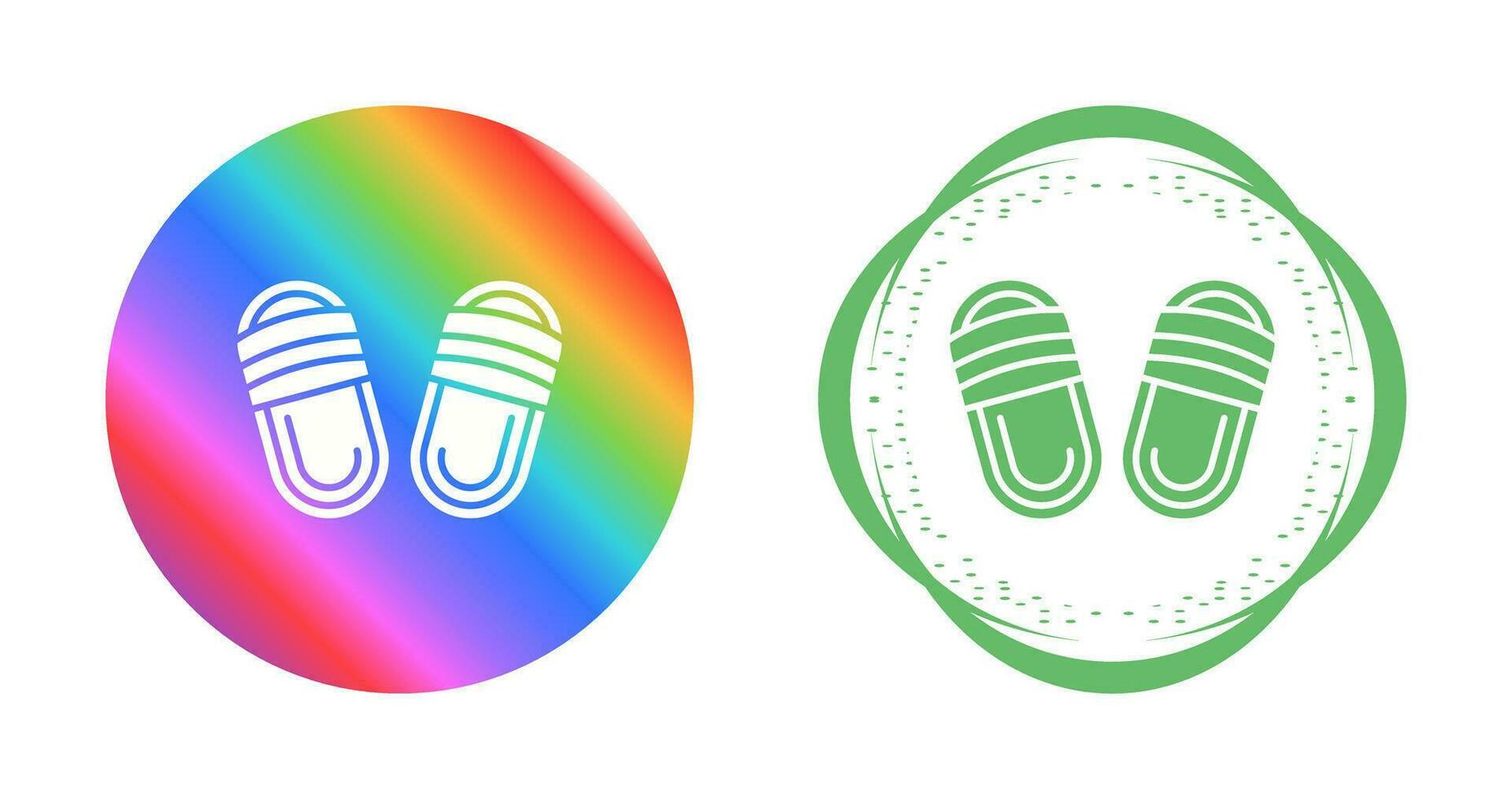 Slippers Vector Icon