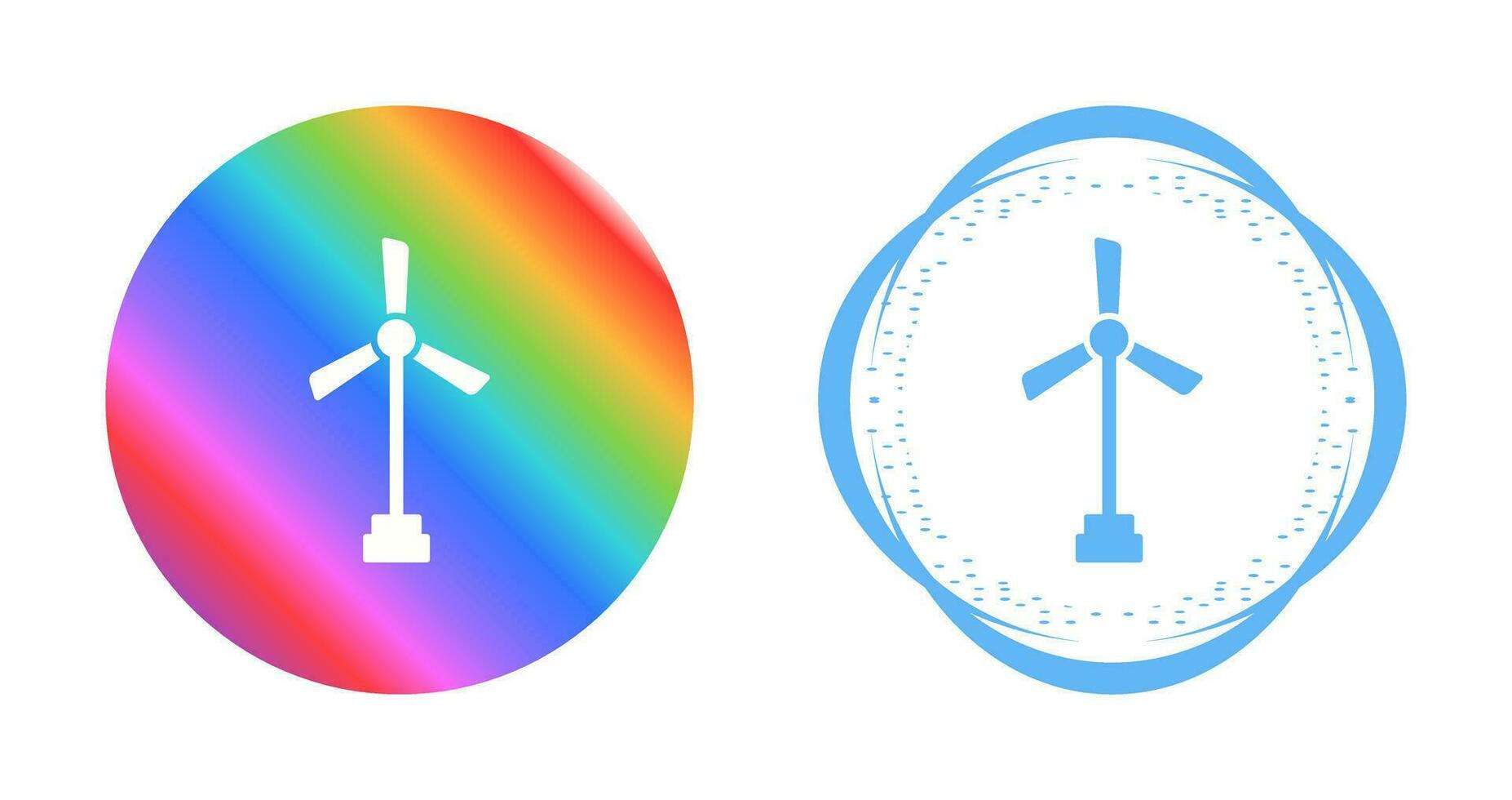 Windmill Vector Icon