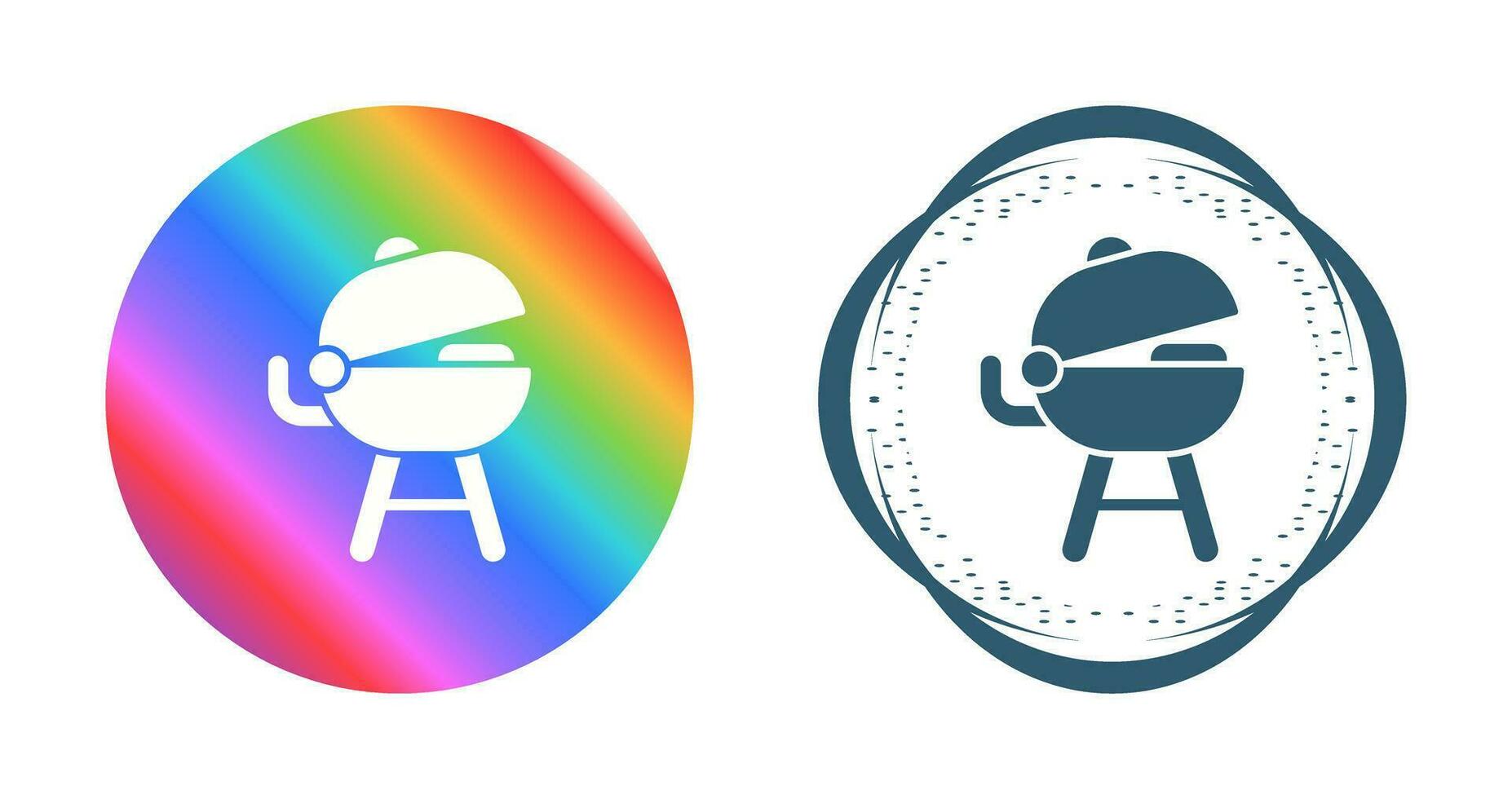 Grilled Vector Icon