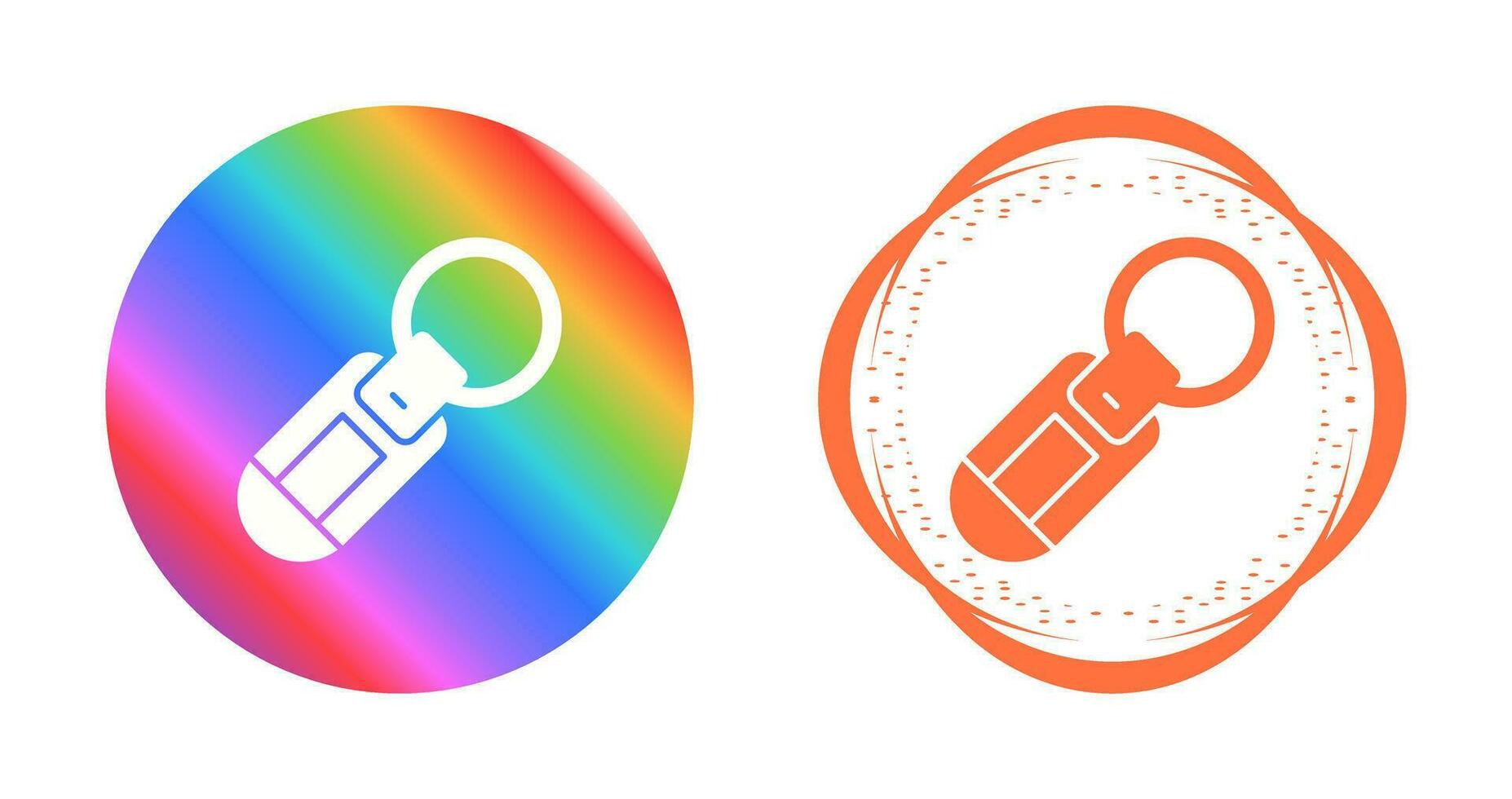 Keychain Vector Icon