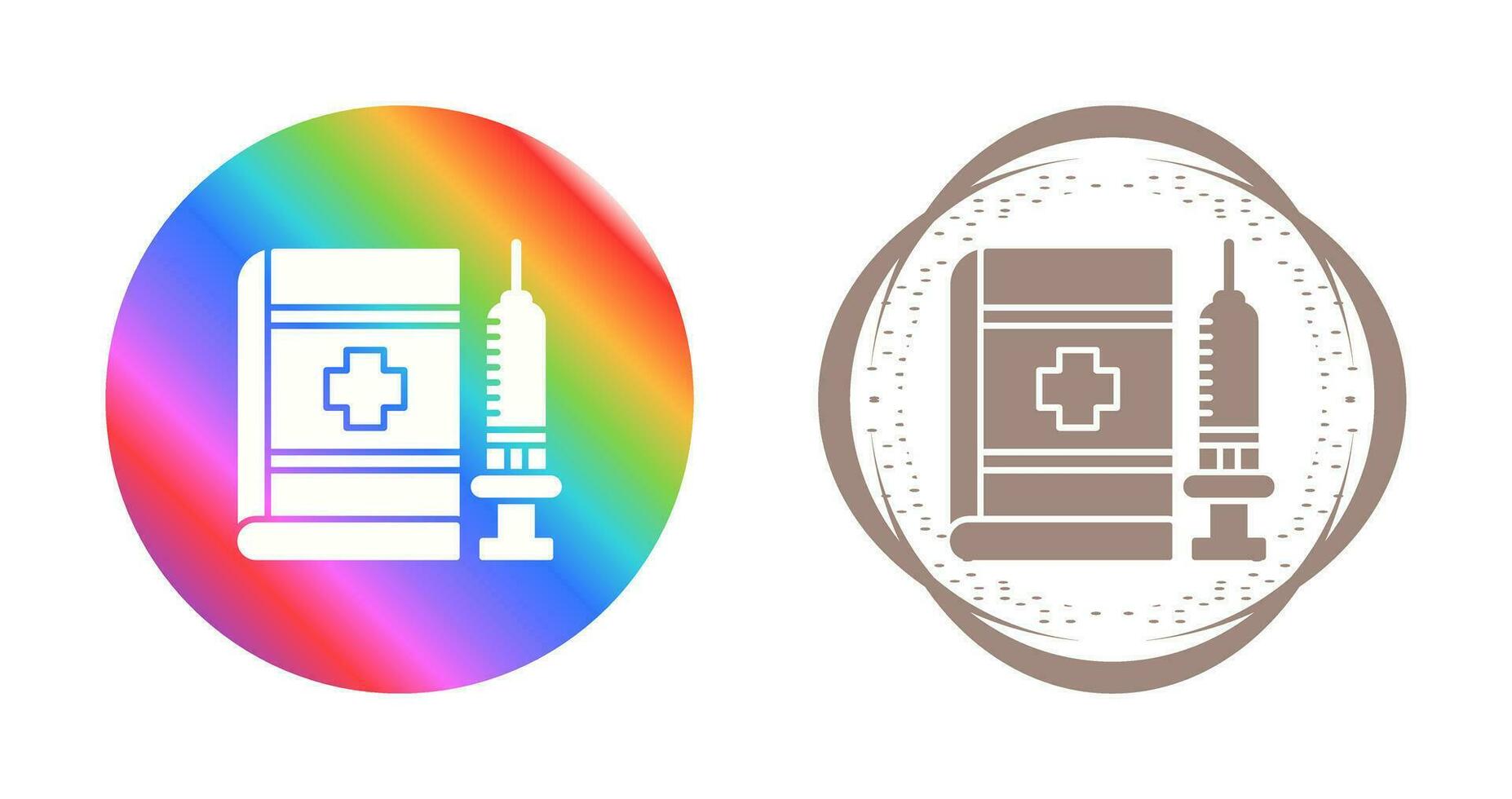 Covid Book Vector Icon