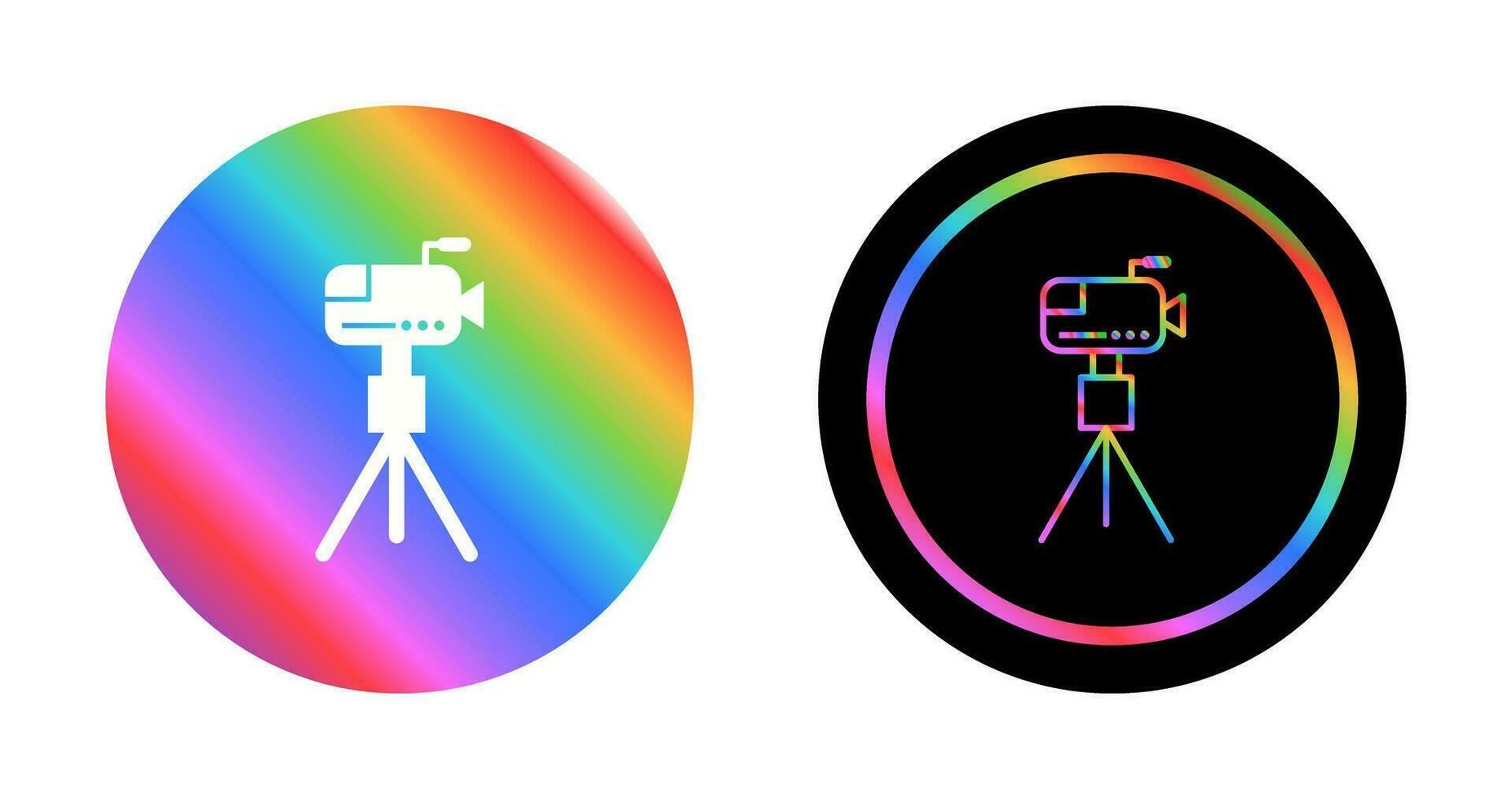 News Camera Vector Icon