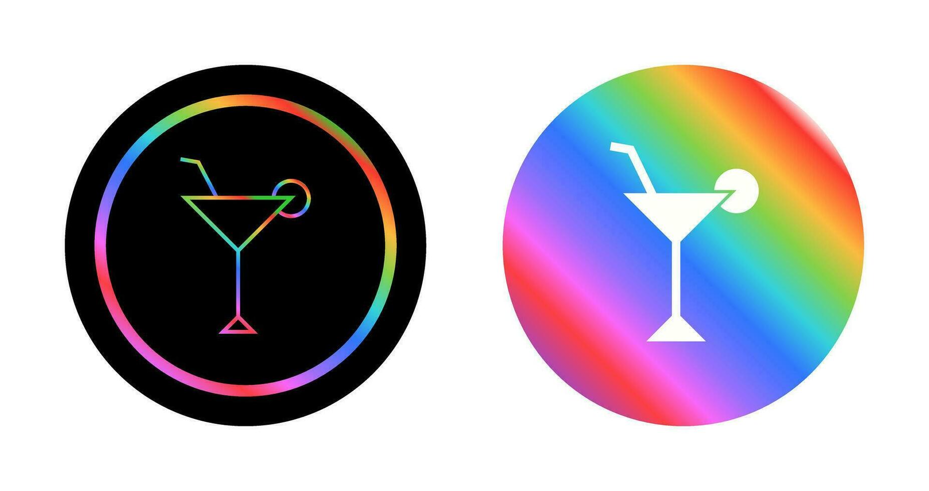 Cocktail Glass Vector Icon