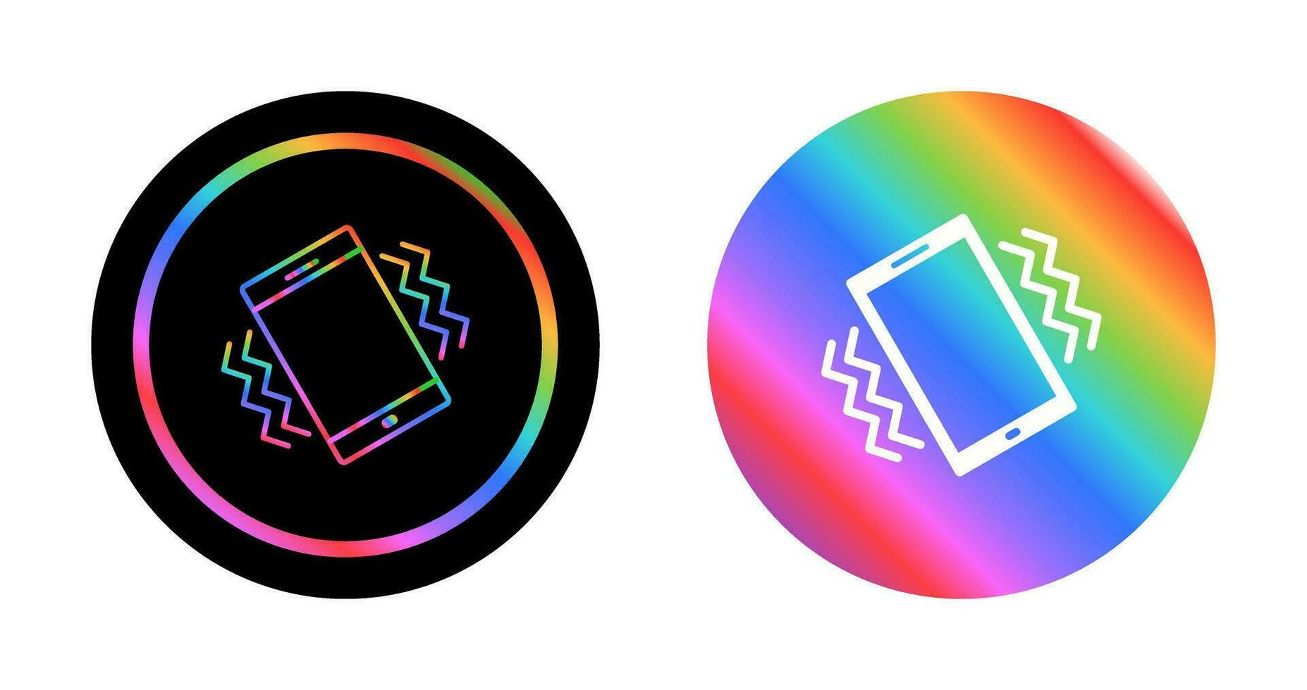 Vibration mode Vector Icon