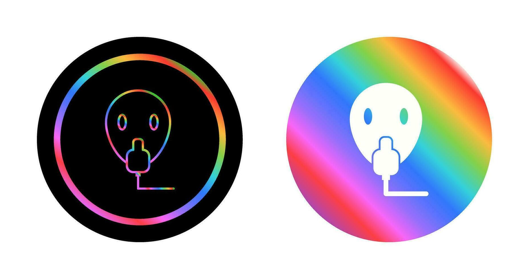 Oxygen Mask Vector Icon