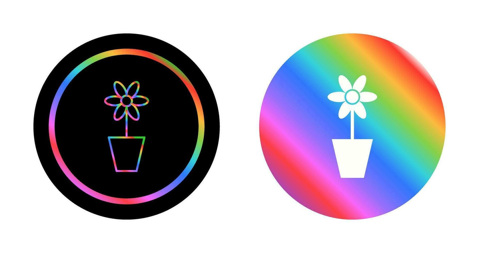 Flower Pot Vector Icon