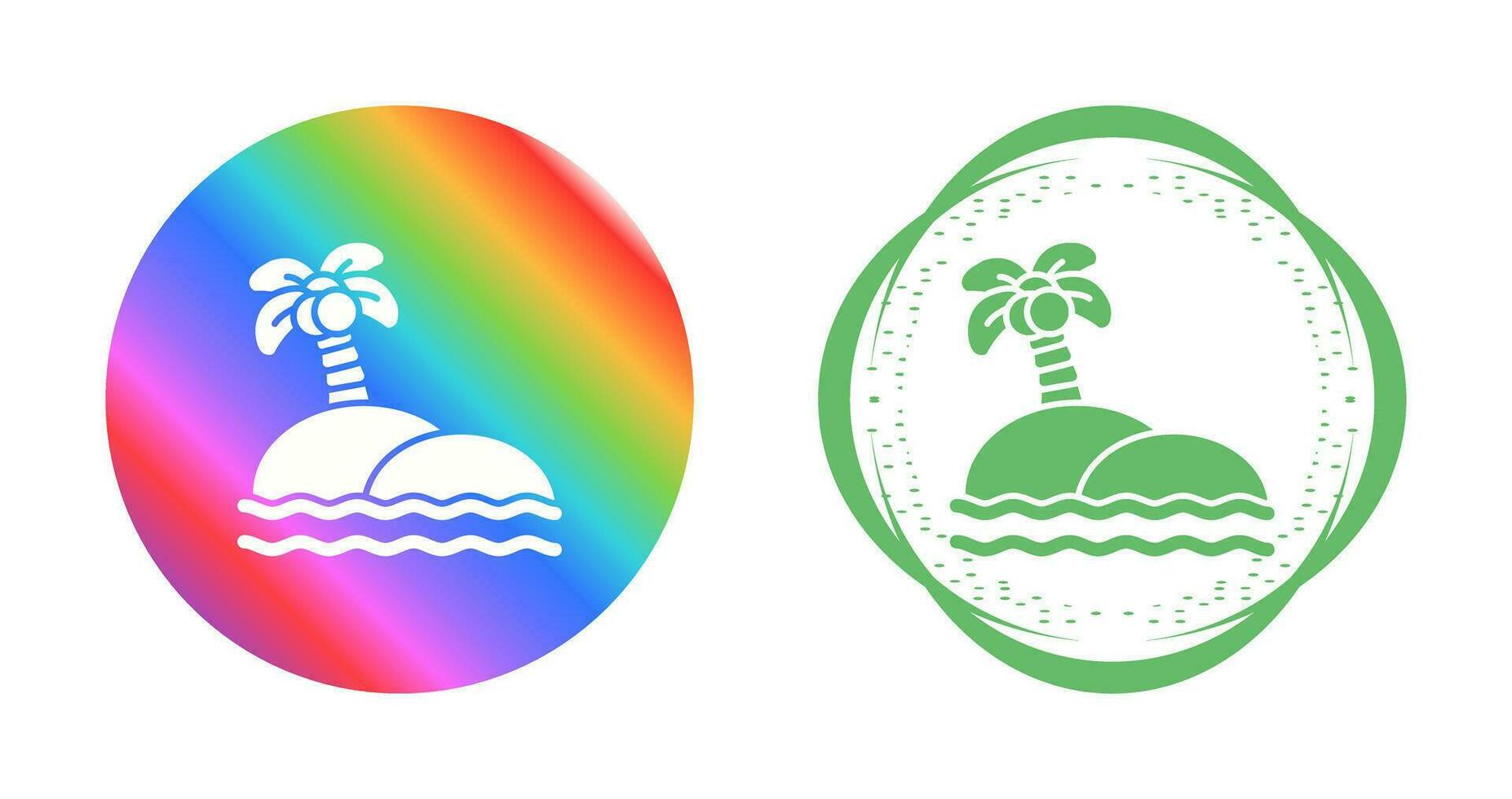 Island Vector Icon