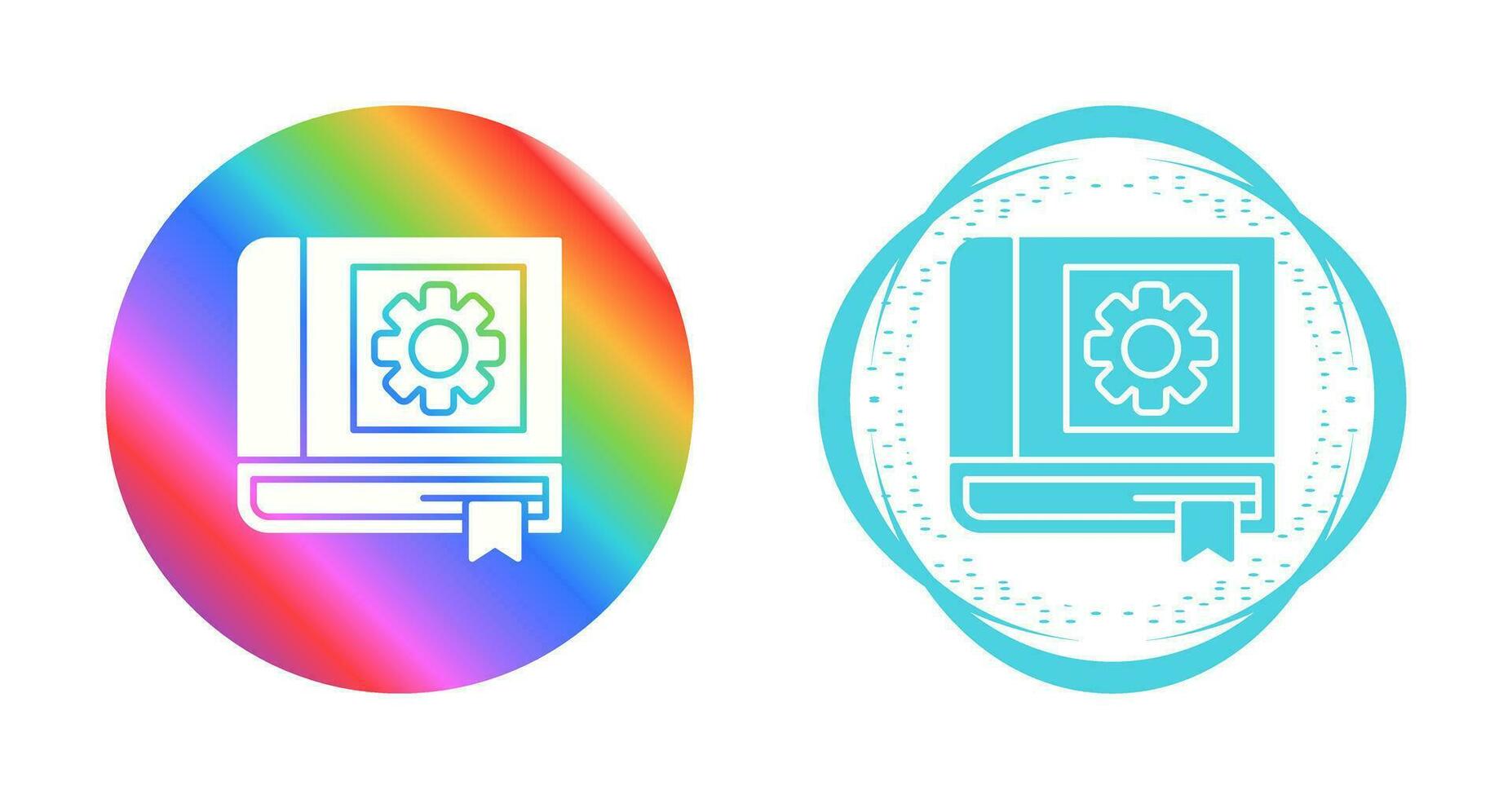 Setting Book Vector Icon