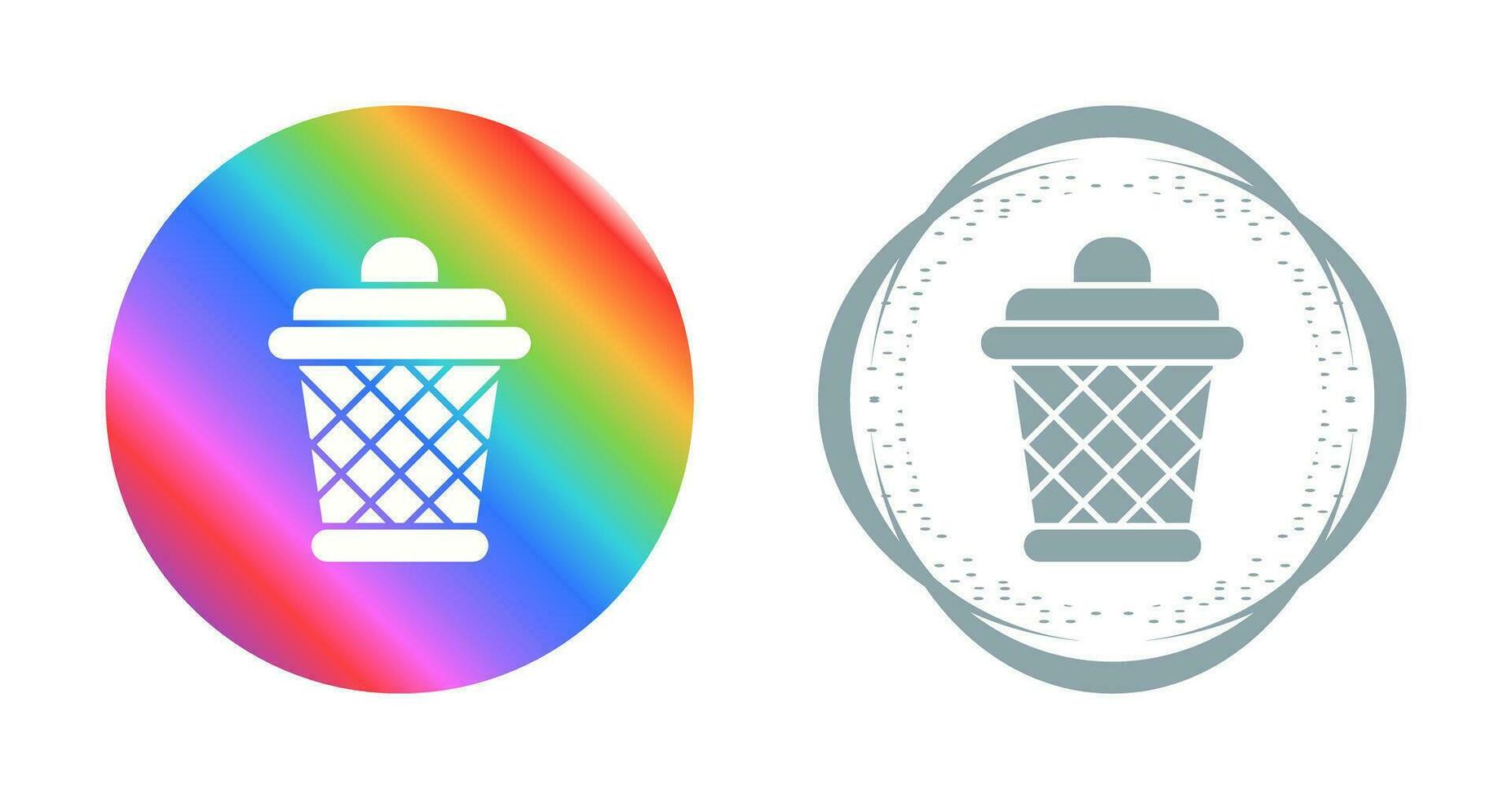 Dustbin Vector Icon