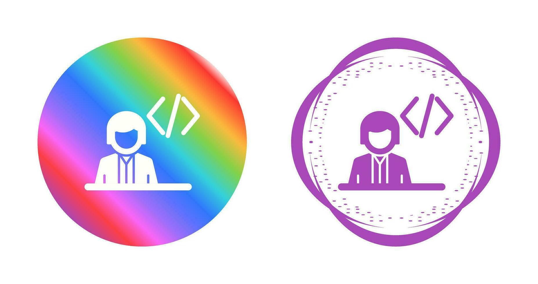 Programmer Vector Icon