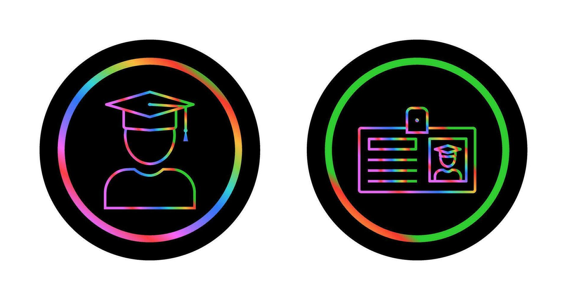 Student ID Card Vector Icon