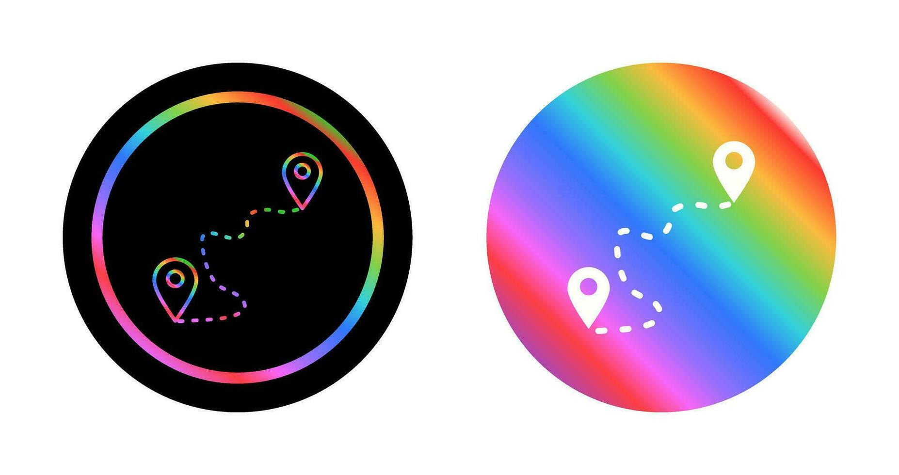 Distance Vector Icon