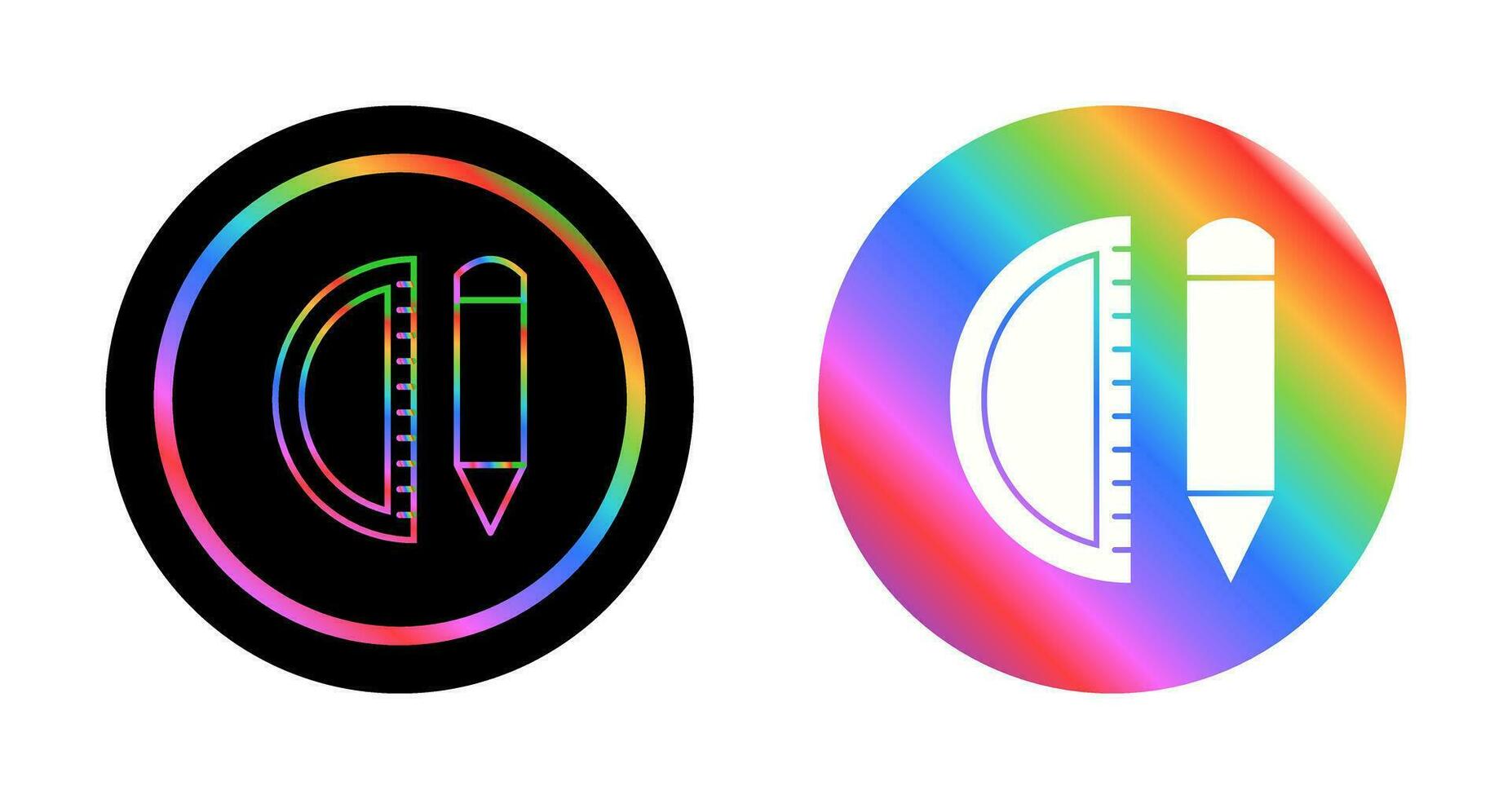 Geometry Tools Vector Icon