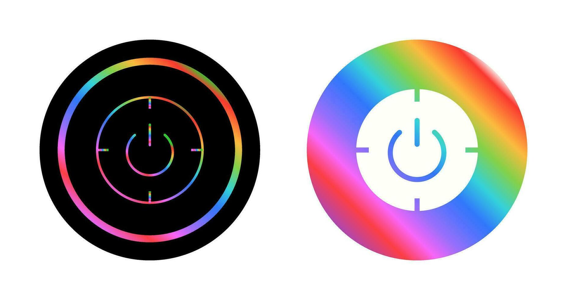 Scheduled power on and off Vector Icon