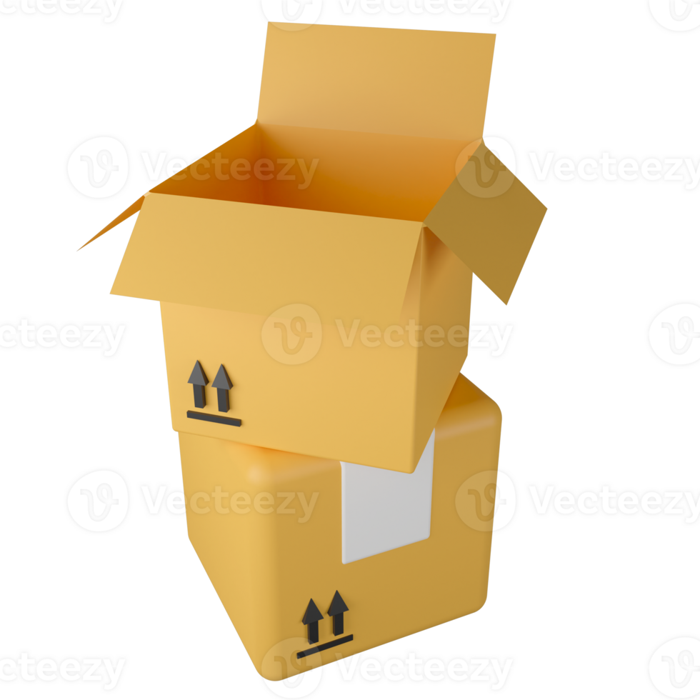 How to Create a 3D Shipping Box Icon