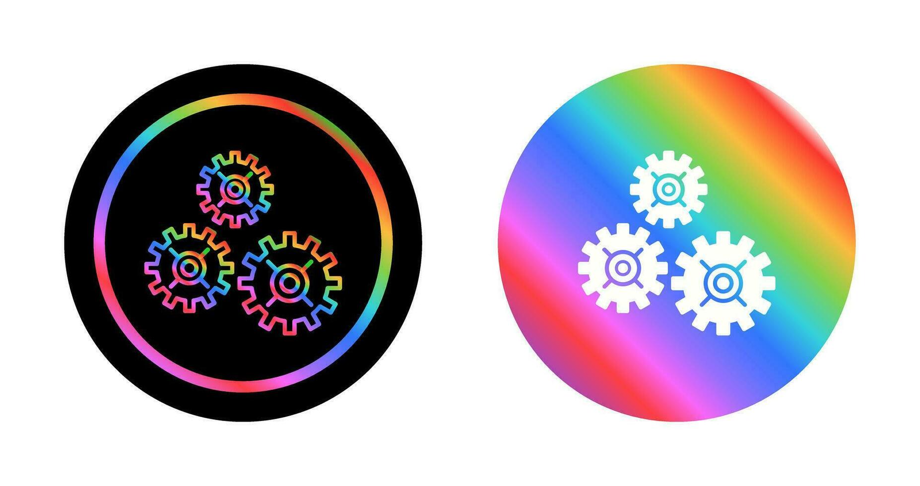 Multiple Cogwheels Vector Icon