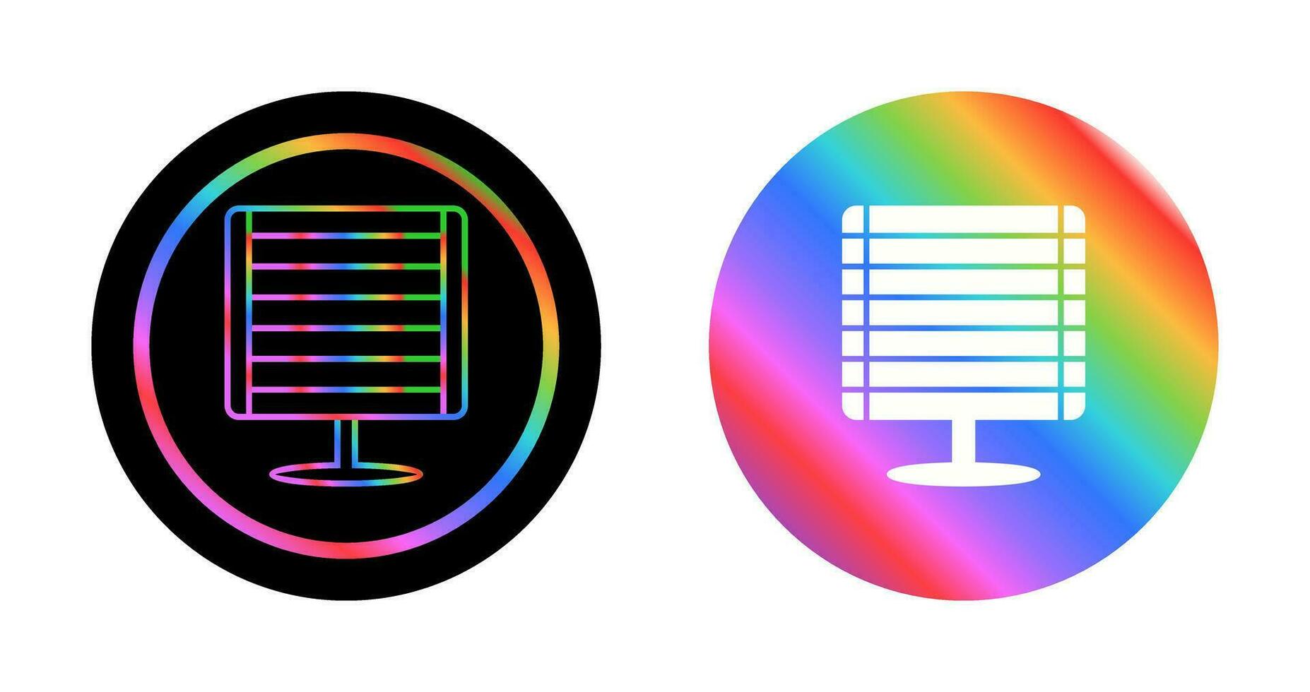 Infrared Heater Vector Icon