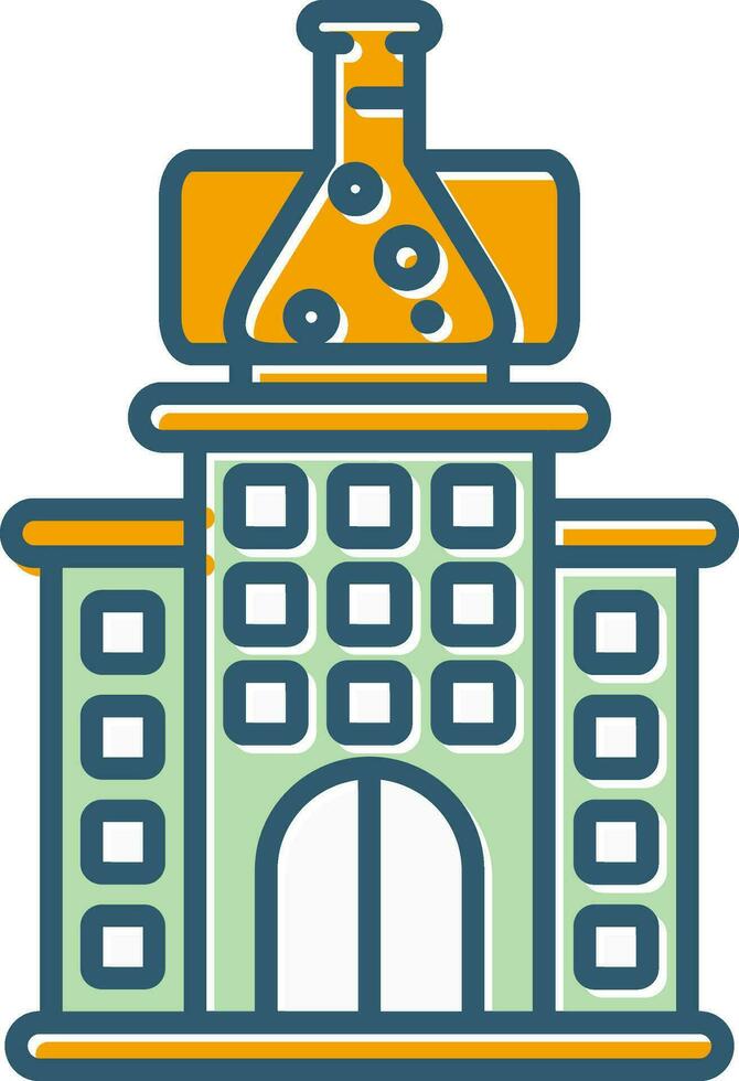 Research Center Vector Icon