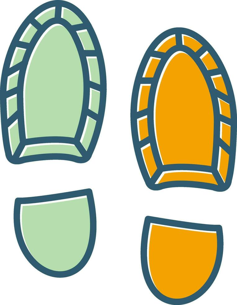 Footprint Vector Icon