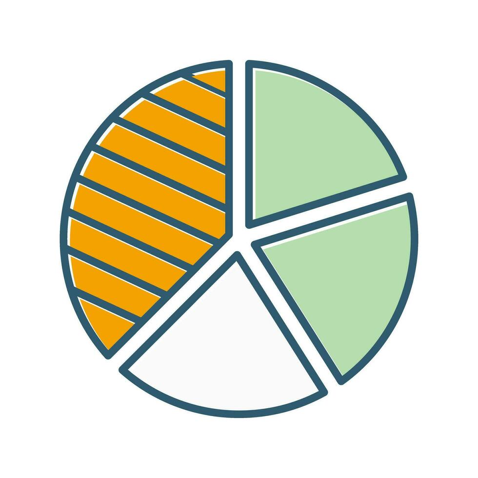 Pie Chart Vector Icon
