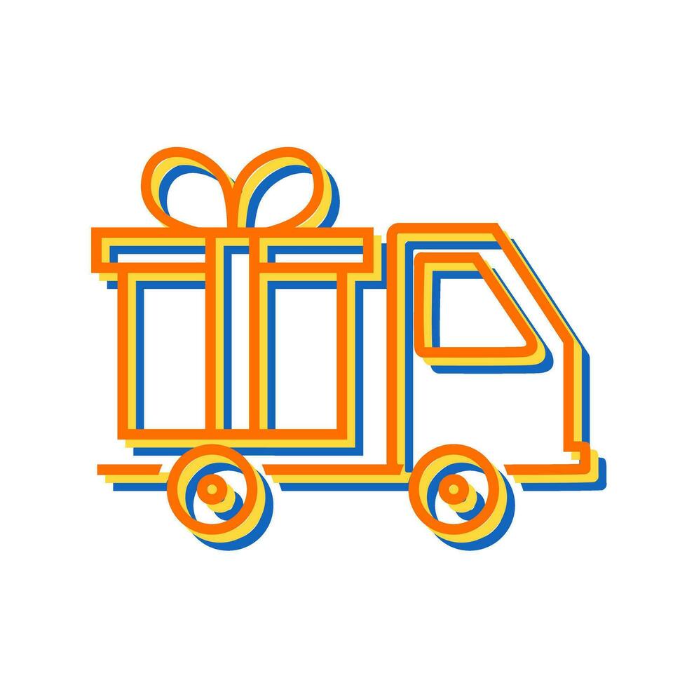 Delivery Gift Vector Icon