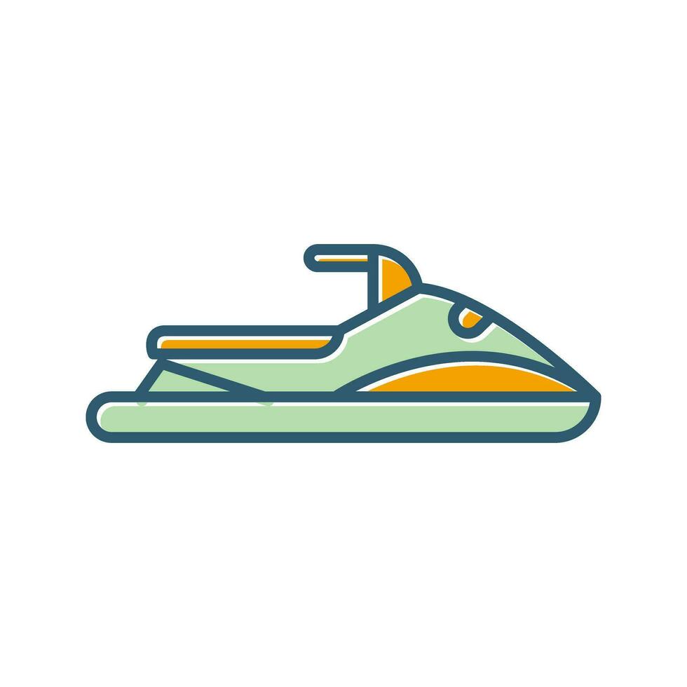 Jet Ski Vector Icon