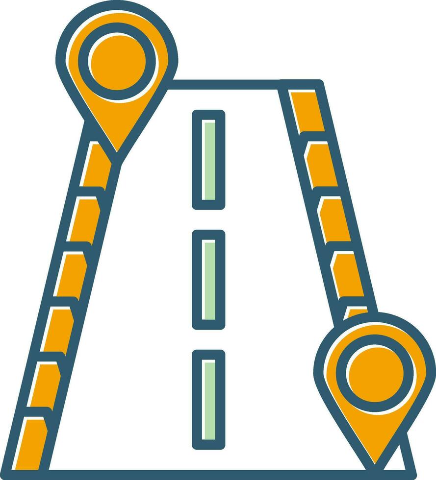Roadmap Vector Icon