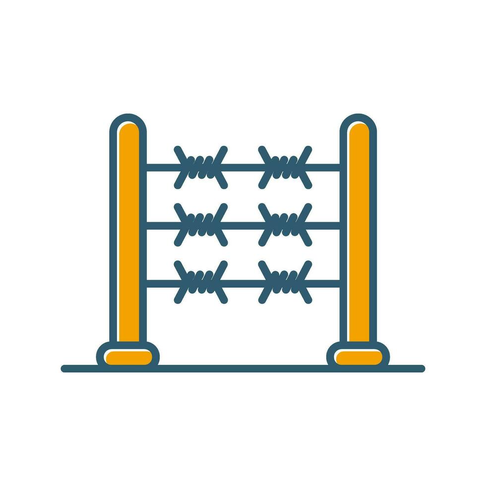 Barbed Wire Vector Icon