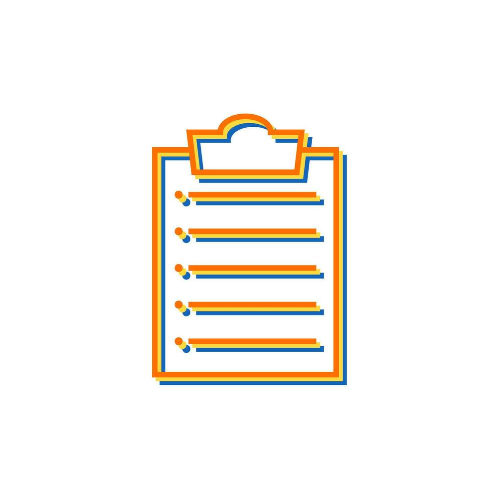 Clipboard Vector Icon