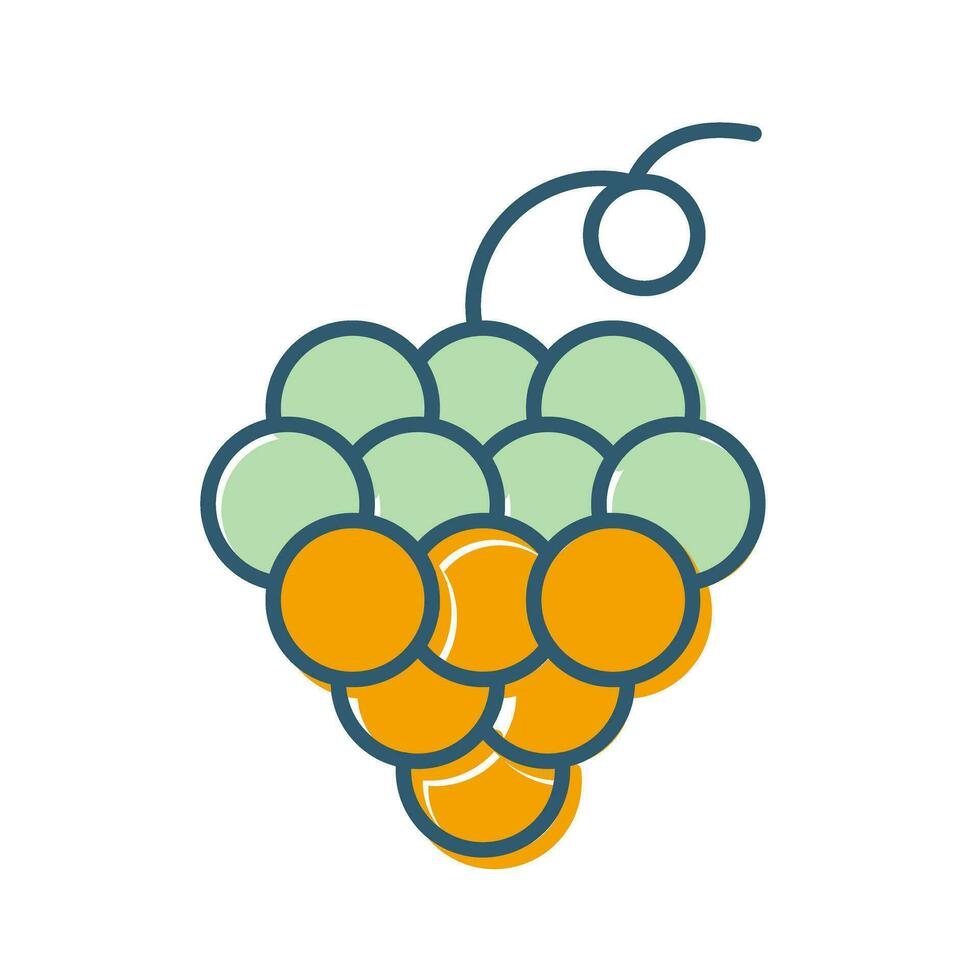 Grapes Vector Icon