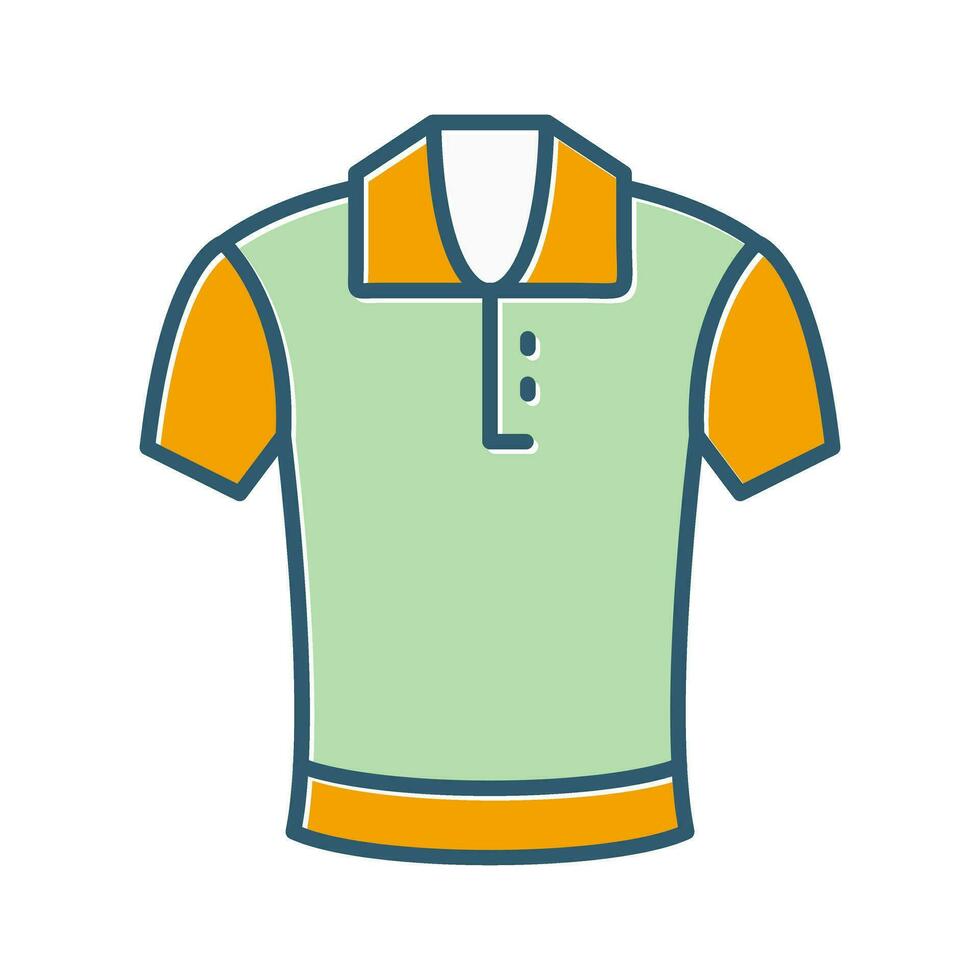 Polo Shirt Vector Icon