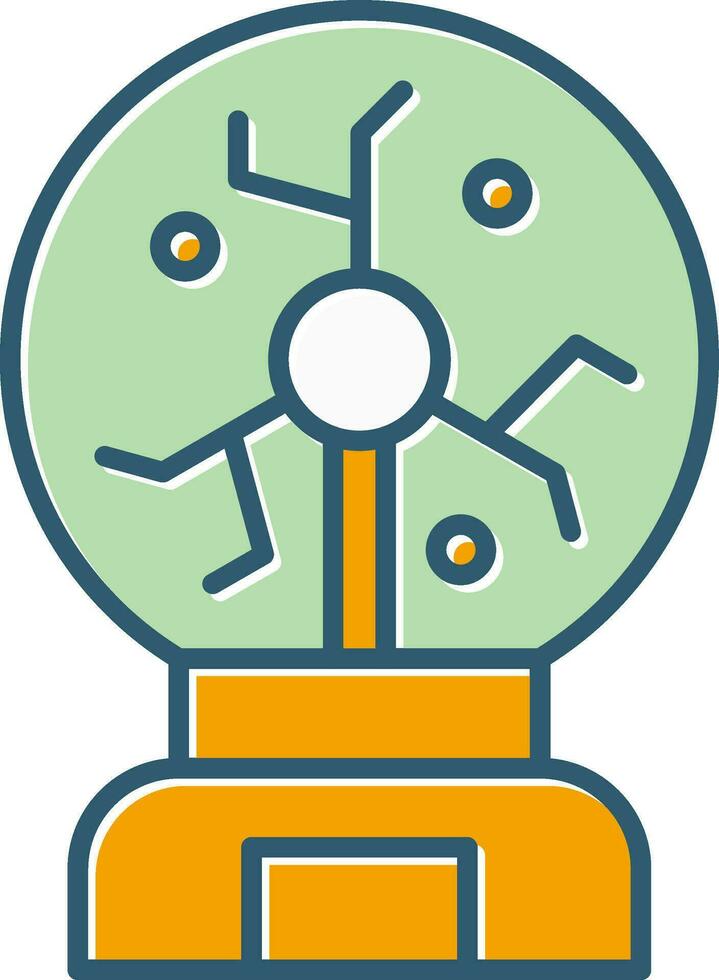 Plasma Ball Vector Icon