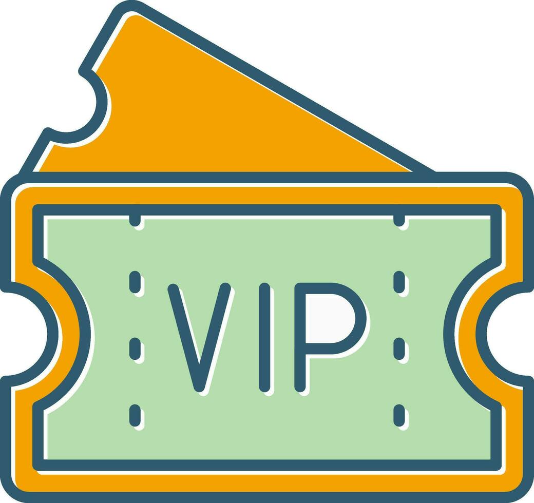 Vip Privilege Vector Icon