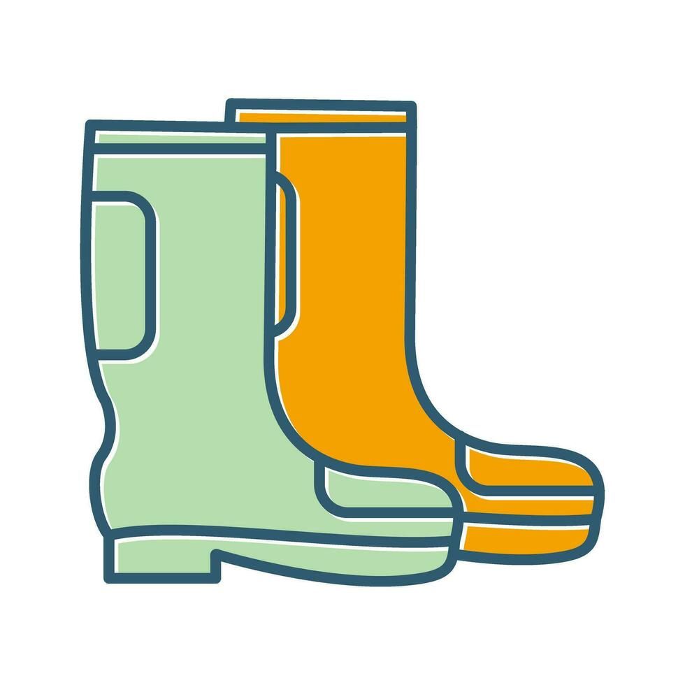 Rain Boots Vector Icon