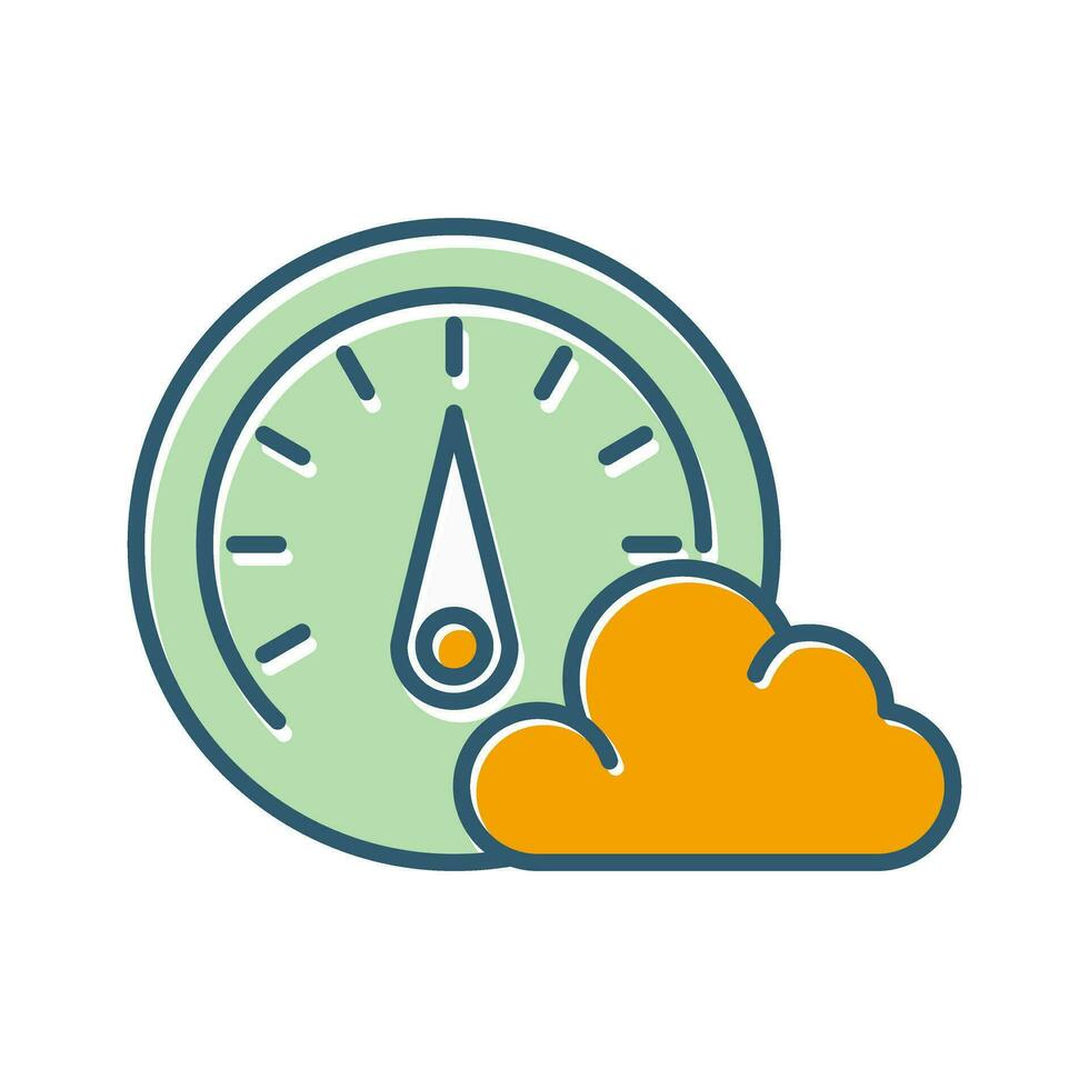 Barometer Vector Icon