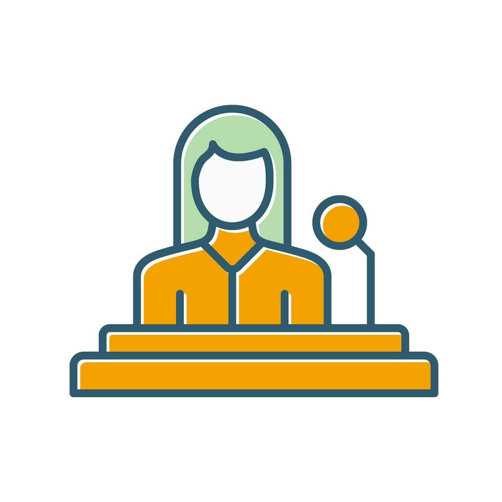 Lectern Vector Icon