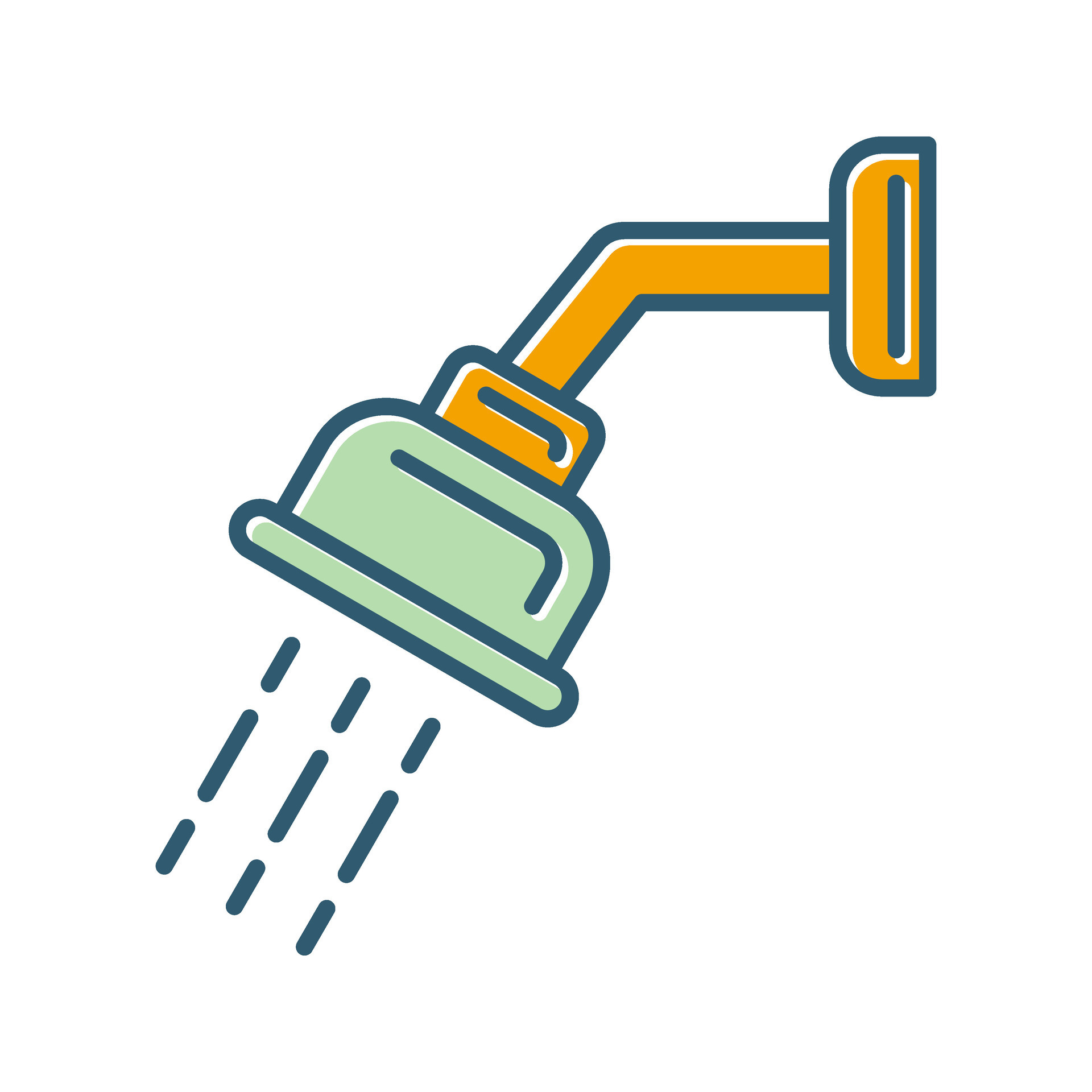 Shower Head Vector Icon 28321655 Vector Art at Vecteezy
