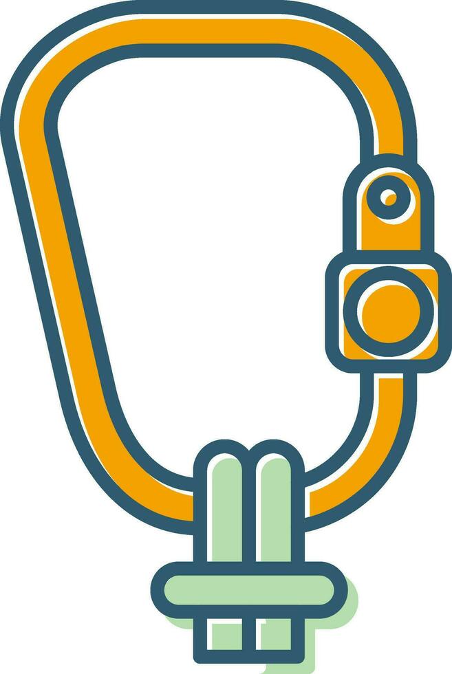 Carabiner Vector Icon