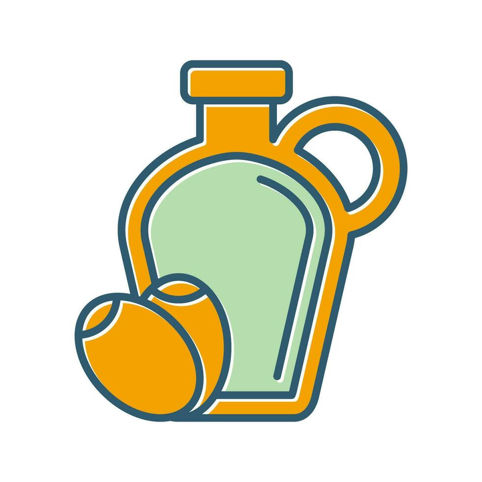 icono de vector de aceite de oliva
