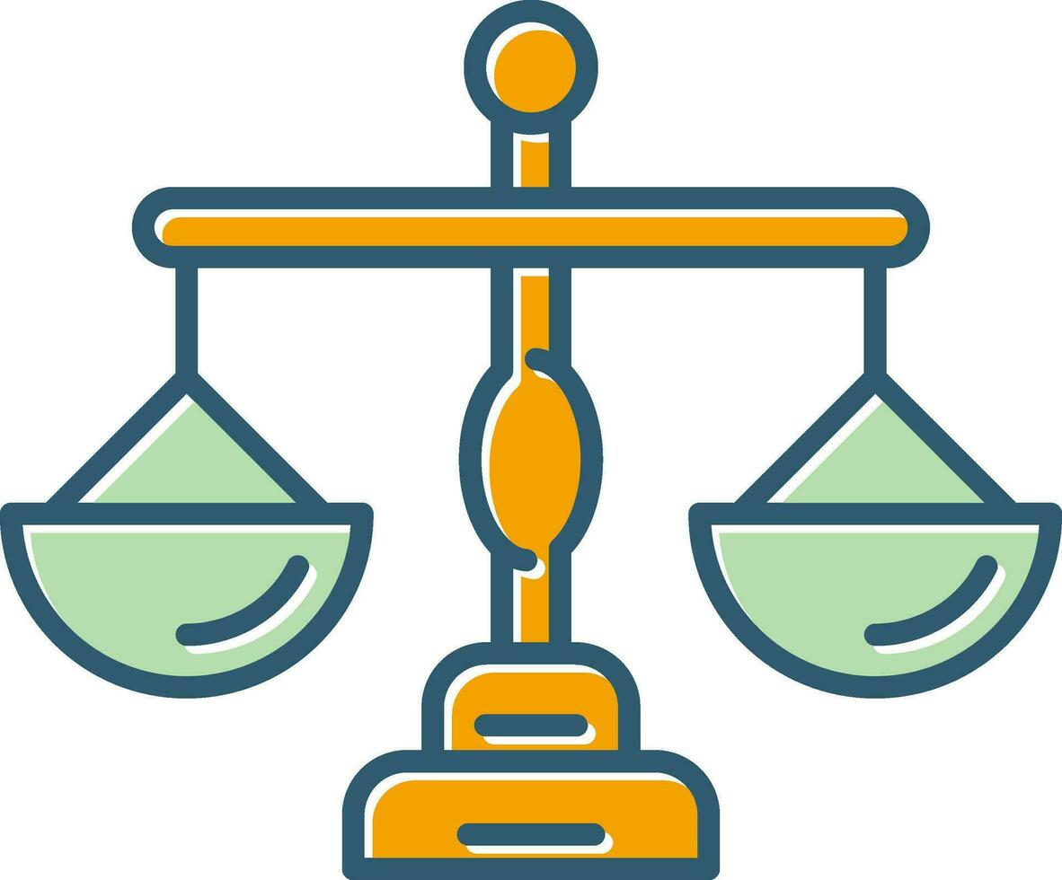 Justice Scale Vector Icon