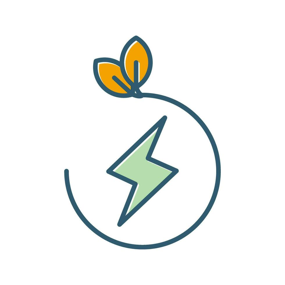 Eco Energy Vector Icon