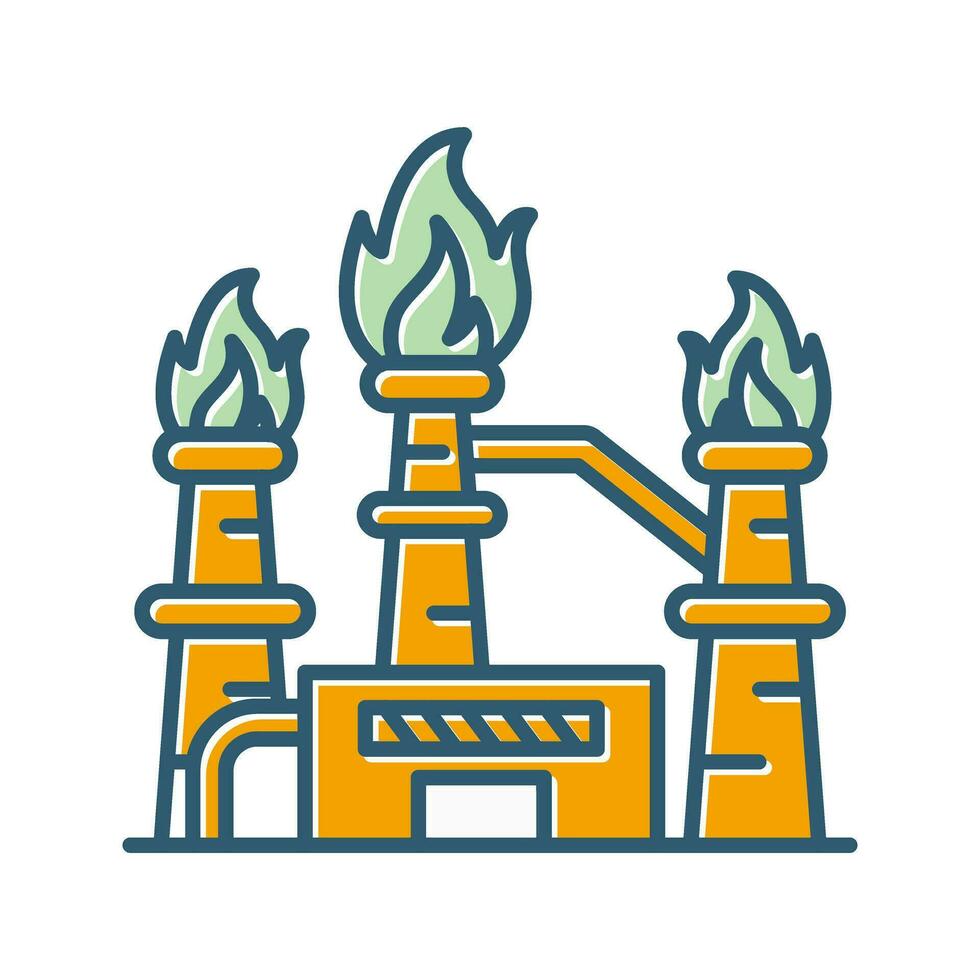 Natural Gas Vector Icon