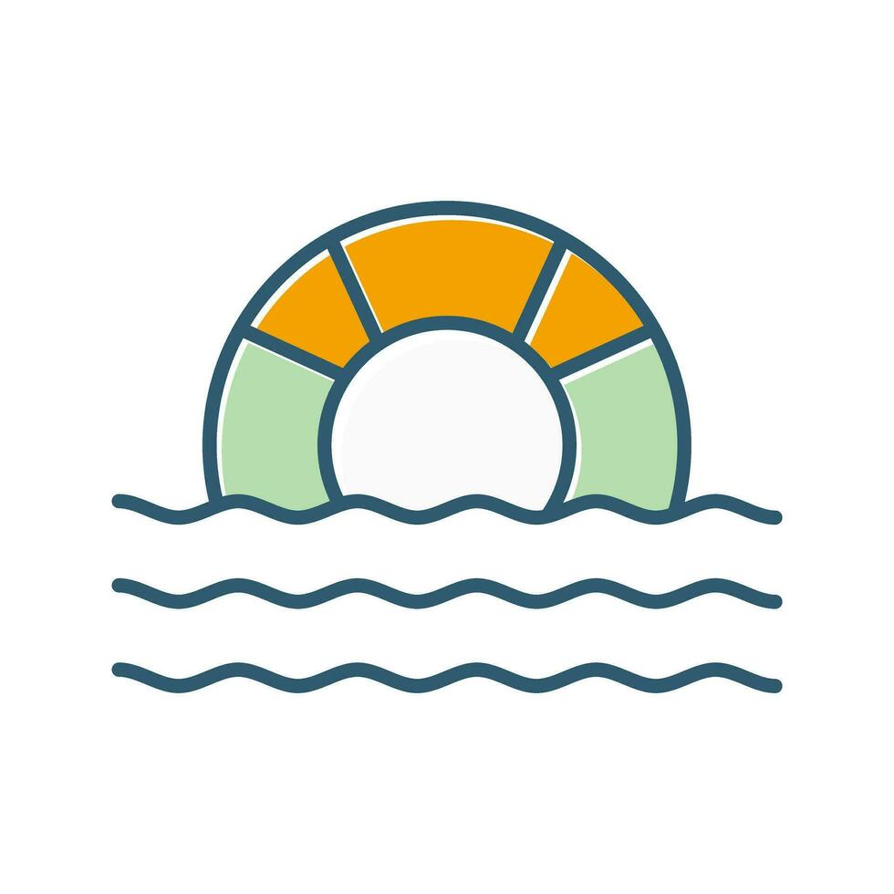 Float Vector Icon