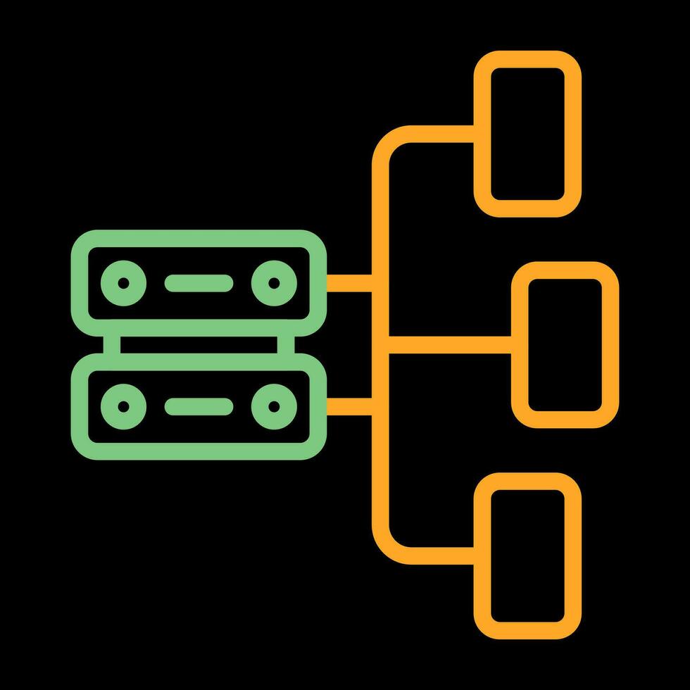 Data Architecture Vector Icon