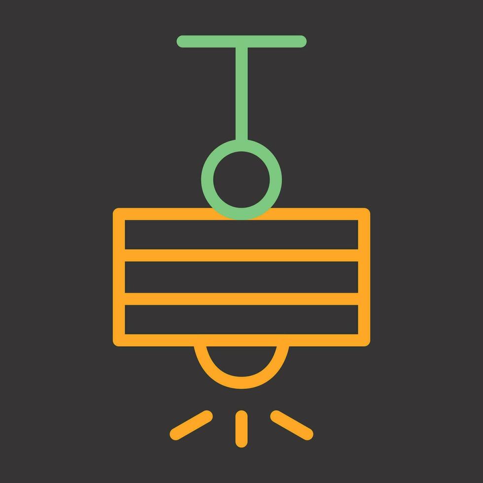 Ceiling Lamp Vector Icon