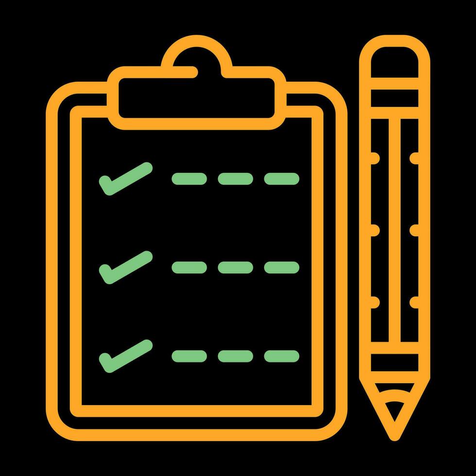 Writing pad Vector Icon